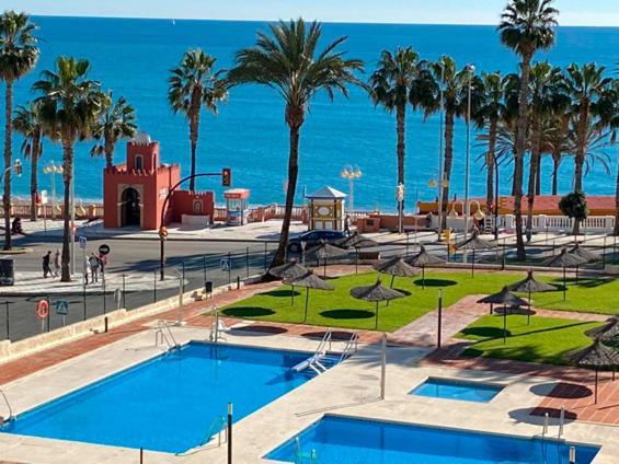Aparthotel Benalmadena Aloha Playa Sea View Loft Exterior foto